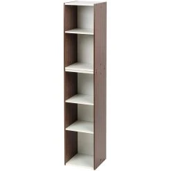 Iris Ohyama - Meuble De Rangement Petit Espace / Etagere Modulable Gai... 6 Iris Ohyama - Meuble De Rangement Petit Espace / Etagere Modulable Gai... -Magasin Dépôt Privé iris ohyama meuble de rangement petit espace etagere modulable gain de place space saving shelf ub 9025 brun et blanc 25 x 29 x 90 cm 10644006 27708478 1140x1140