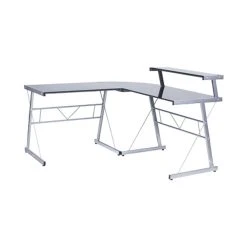 Alterego Bureau D'angle En Verre Noir 'JOB' Design Informatique (angle Au Choix... -Magasin Dépôt Privé job black newsite 01 1 1