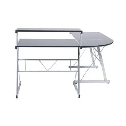 Alterego Bureau D'angle En Verre Noir 'JOB' Design Informatique (angle Au Choix... -Magasin Dépôt Privé job black newsite 03 1