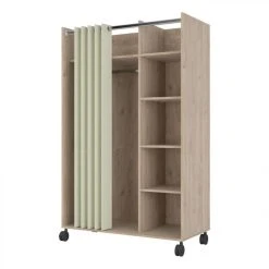 BUT Kit Dressing Avec Rideau L.100 Cm MOVE 2 Imitation Chêne 7 BUT Kit Dressing Avec Rideau L.100 Cm MOVE 2 Imitation Chêne -Magasin Dépôt Privé kit dressing avec rideau l100 cm move 2 imitation chene 10486462 27138324 1140x1140