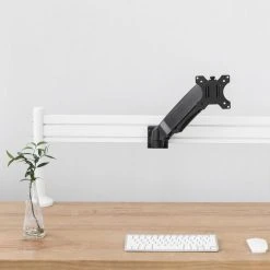 Kimex Kit Rail De Fixation Slatwall + 2 Pieds De Table + Support PC