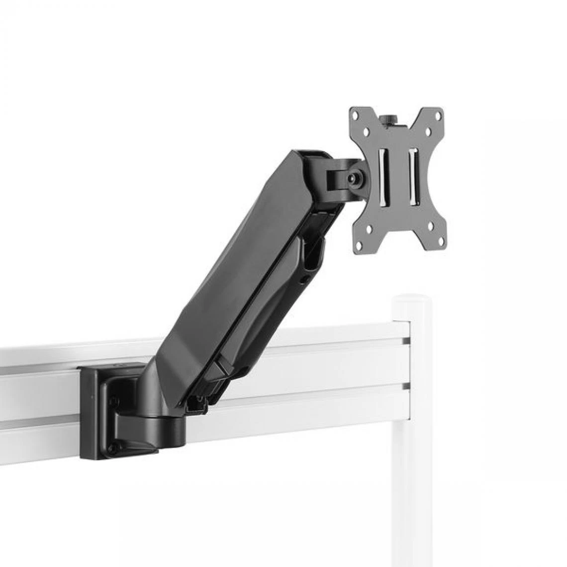 Kimex Kit Rail De Fixation Slatwall + 2 Pieds De Table + Support PC 2 Kimex Kit Rail De Fixation Slatwall + 2 Pieds De Table + Support PC – Image 2