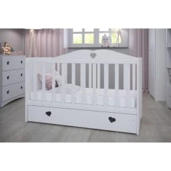 Inconnu Lit Bébé Julia Blanc Avec Un Tiroir Sans Matelas 124/66 6 Inconnu Lit Bébé Julia Blanc Avec Un Tiroir Sans Matelas 124/66 -Magasin Dépôt Privé lit bebe julia blanc avec un tiroir sans matelas 12466 11862898 31370782 1140x1140