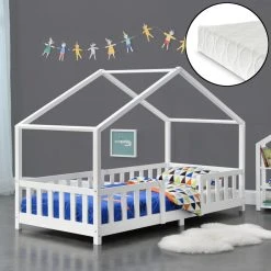Page de garde -Magasin Dépôt Privé lit denfant treviolo forme maison avec matelas a mousse a froid 200 x 90 cm blanc encasa 11394476 29770068 1140x1140