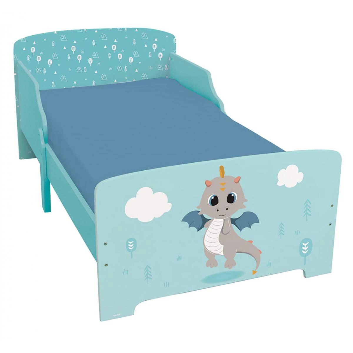 Fun House LEON LE DRAGON Lit Avec Lattes 140 X 70 Cm Pour Enfant 1 Fun House LEON LE DRAGON Lit Avec Lattes 140 X 70 Cm Pour Enfant