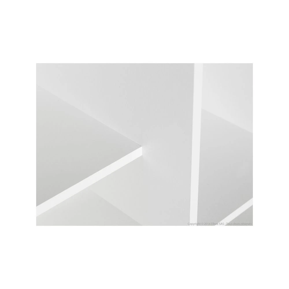 Germania Bureau Informatique En Bois Blanc à Roulettes WATCH 4 Germania Bureau Informatique En Bois Blanc à Roulettes WATCH – Image 4