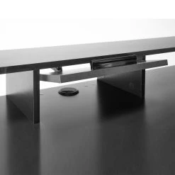 Pegane Meuble De Bureau Gaming En Bois MDF Coloris Noir - Longueur 160 X Haut... -Magasin Dépôt Privé meuble de bureau gaming en bois mdf coloris noir longueur 160 x hauteur 92 x profondeur 70 cm 13670362 37678848 1140x1140