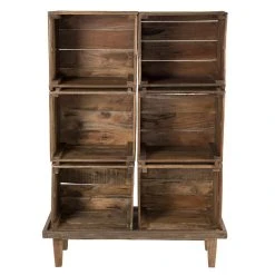 MACABANE Meuble De Rangement NOLAN 6 Caisses Bois Mahogagny - Esprit Brocante 9 MACABANE Meuble De Rangement NOLAN 6 Caisses Bois Mahogagny - Esprit Brocante -Magasin Dépôt Privé meuble de rangement nolan 6 caisses bois mahogagny esprit brocante design 509913 3 1140x1140