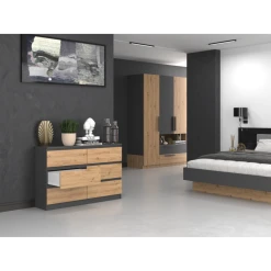 Hucoco MILAN - Commode De Chambre Large 6 Tiroirs - 30x120x77cm - Style Scand... 6 Hucoco MILAN - Commode De Chambre Large 6 Tiroirs - 30x120x77cm - Style Scand... -Magasin Dépôt Privé milan commode de chambre large 6 tiroirs 30x120x77cm style scandinave meuble de rangement grisetchene 13628248 37488462 1140x1140