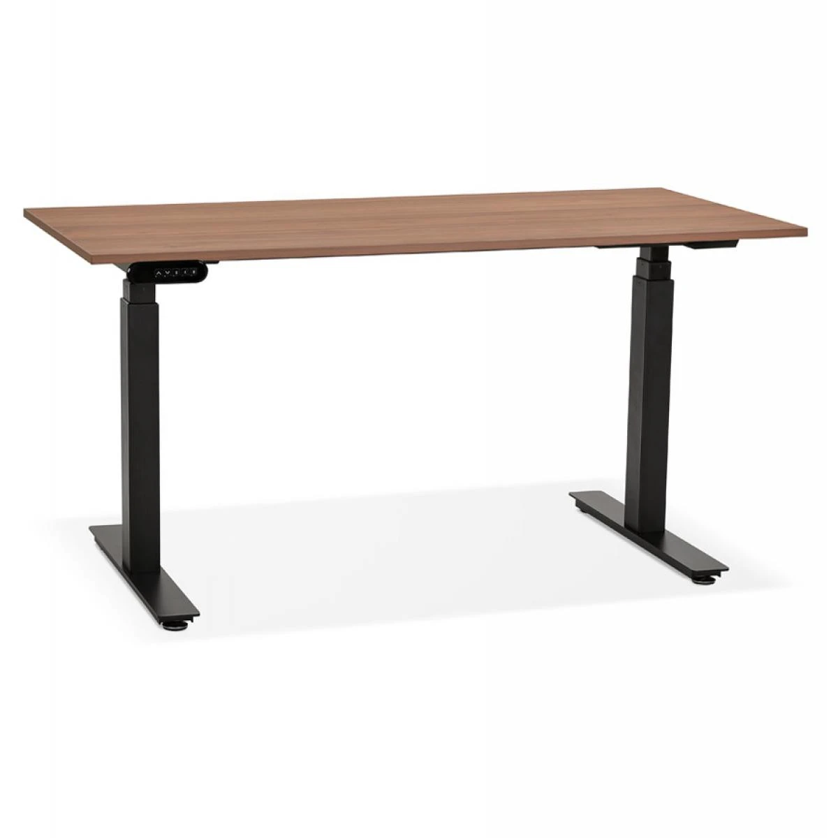 Alterego Bureau Assis Debout électrique 'TRONIK' Noir Avec Plateau En Bois Fin... 2 Alterego Bureau Assis Debout électrique 'TRONIK' Noir Avec Plateau En Bois Fin... – Image 2