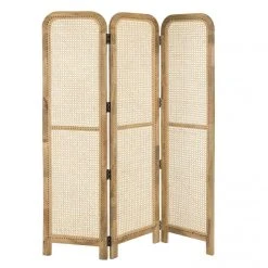 MACABANE Paravent Marron Bois De Manguier Et Cannage Couleur Naturelle ISA -Magasin Dépôt Privé paravent marron bois de manguier et cannage couleur naturelle isa 3367830 6249590 90 1140x1140