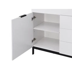 Vente-unique Secrétaire Avec 2 Porte Et 3 Tiroirs - MDF Et Métal - Blanc Laqué -... 9 Vente-unique Secrétaire Avec 2 Porte Et 3 Tiroirs - MDF Et Métal - Blanc Laqué -... -Magasin Dépôt Privé secretaire avec 2 porte et 3 tiroirs mdf et metal blanc laque erwin 13738984 37942338 1140x1140