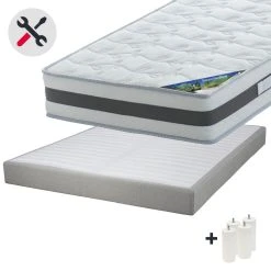Page de garde 8 Altobuy SEYCHELLES - Pack Matelas 160x200 + Sommier Tapissier Démontable 2x20...