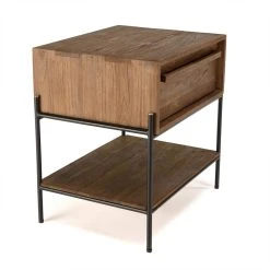 MACABANE Table De Chevet 1 Niche Bois De Teck Recyclé 15 MACABANE Table De Chevet 1 Niche Bois De Teck Recyclé -Magasin Dépôt Privé table de chevet 1 niche bois de teck recycle 501594 7 1140x1140