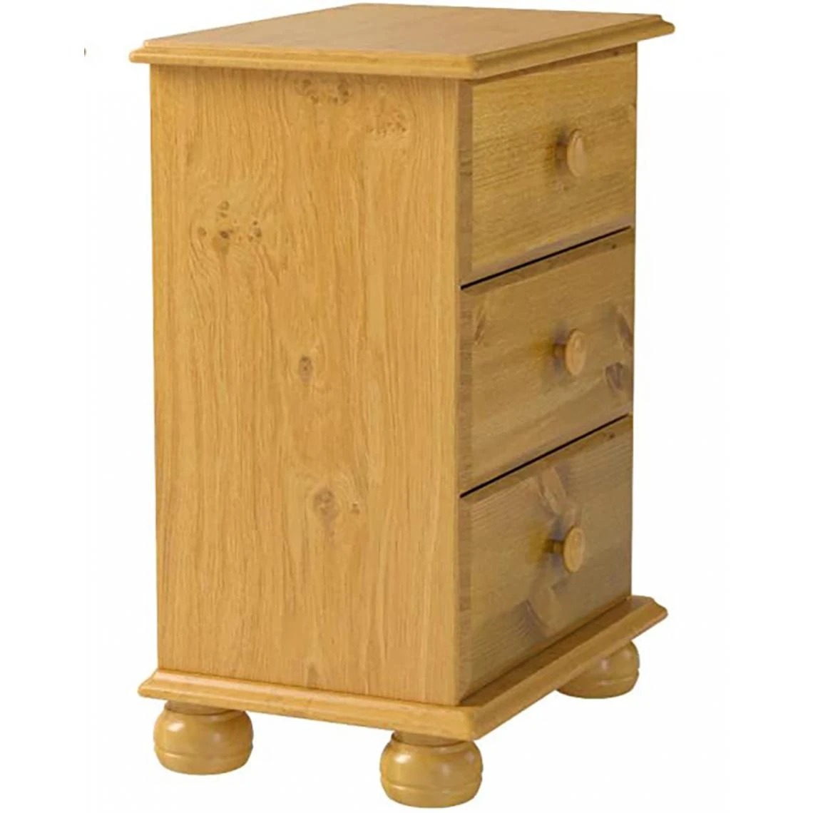 Visiodirect Table De Chevet Enfant De 3 Tiroirs En Bois Coloris Miel - Longueur 34... 2 Visiodirect Table De Chevet Enfant De 3 Tiroirs En Bois Coloris Miel - Longueur 34... – Image 2
