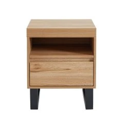 Baita Table De Chevet FELIX Effet Chêne Et Pieds En Métal 1 Tiroir Et 1 Ni... 9 Baita Table De Chevet FELIX Effet Chêne Et Pieds En Métal 1 Tiroir Et 1 Ni... -Magasin Dépôt Privé table de chevet felix effet chene et pieds en metal 1 tiroir et 1 niche l45cm 10874190 28387690 1140x1140