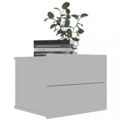 Chunhelife Table De Chevet Gris 40 X 30 X 30 Cm Aggloméré -Magasin Dépôt Privé table de chevet gris 40 x 30 x 30 cm agglomere 9349129 24430329 1140x1140