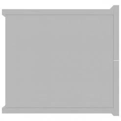 Chunhelife Table De Chevet Gris 40 X 30 X 30 Cm Aggloméré -Magasin Dépôt Privé table de chevet gris 40 x 30 x 30 cm agglomere 9349129 24430333 1140x1140