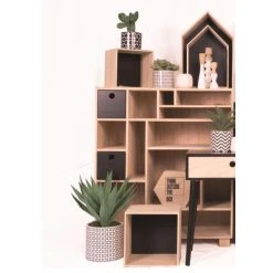 HOUSE NORDIC Table De Chevet Scandinave Noire PARMA -Magasin Dépôt Privé table de chevet scandinave noire etrenne design 235018 4 1140x1140