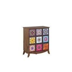 Beliani Commode Multicolore KUMA -
