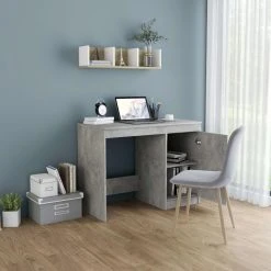 VidaXL Bureau Gris Béton 100x50x76 Cm Aggloméré 7 VidaXL Bureau Gris Béton 100x50x76 Cm Aggloméré -Magasin Dépôt Privé vidaxl bureau gris beton 100x50x76 cm agglomere 8418701 21333561 1140x1140