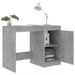 VidaXL Bureau Gris Béton 100x50x76 Cm Aggloméré 9 VidaXL Bureau Gris Béton 100x50x76 Cm Aggloméré -Magasin Dépôt Privé vidaxl bureau gris beton 100x50x76 cm agglomere 8418701 21333565 1140x1140