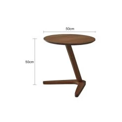 Wewoo ZH63379 Table D'appoint Ronde Créative Multi-fonctionnelle Pour Petit... -Magasin Dépôt Privé zh63379 table dappoint ronde creative multi fonctionnelle pour petit appartement nordique wood 2