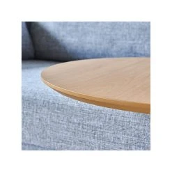 Wewoo ZH63379 Table D'appoint Ronde Créative Multi-fonctionnelle Pour Petit... -Magasin Dépôt Privé zh63379 table dappoint ronde creative multi fonctionnelle pour petit appartement nordique wood 4